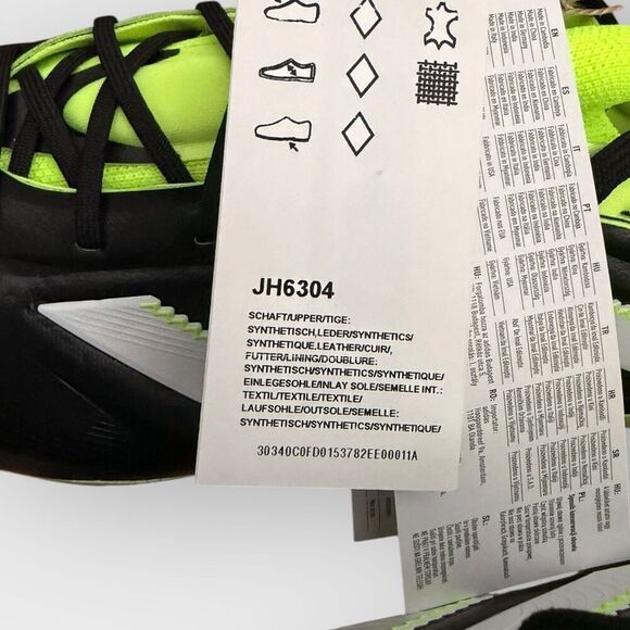 Adidas Copa Pure 3 Elite FG Black White Volt JH6304 Mens size 8.5/ 9.5 Womens main image 4